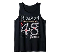 Benedetta da Dio per 48 Anni Regina della Festa per Il 48° Compleanno Canotta