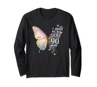 Benedetta da Dio per 90 anni Butterfly Art 90° compleanno Maglia a Manica