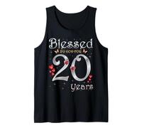 Benedetta da Dio per Il 20° Compleanno della Regina della Festa di 20 Anni Canotta