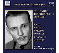 Arturo Benedetti Michelangeli – The Early Recordings Vol. 1 (1939–1948) – CD audio – NAXOS