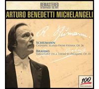 Benedetti Michelangeli Schumann: Carnevale Di Vienna / Brahms: Vari (Vinyl LP)