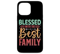 Benedetto con le migliori parole che ispirano la famiglia Custodia per iPhone 13 Pro Max