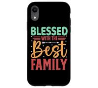 Benedetto con le migliori parole che ispirano la famiglia Custodia per iPhone XR