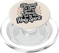 Benedetto da Dio amato da Gesù guidato dallo Spirito Santo PopSockets PopGrip per MagSafe