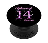 Benedetto da Dio per 14 anni 14 ° compleanno festa PopSockets PopGrip Adesivo