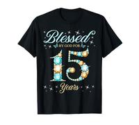 Benedetto da Dio per 15 Anni 15 ° Compleanno B-Day Party Maglietta