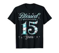 Benedetto da Dio per 15 Anni 15 ° Compleanno B-Day Party Maglietta