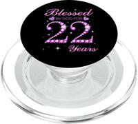 Benedetto da Dio per 22 anni Festa di 22° compleanno PopSockets PopGrip per MagSafe