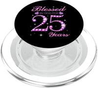 Benedetto da Dio per 25 anni 25 ° compleanno festa PopSockets PopGrip per MagSafe