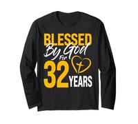 Benedetto da Dio per 32 Anni | 32° Compleanno Lord Adoratori Maglia a Manica