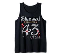 Benedetto da Dio per 43 Anni 43° Compleanno Regina Canotta