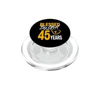 Benedetto da Dio per 45 anni | Adoratori del 45° compleanno PopSockets PopGrip per MagSafe