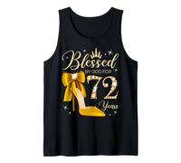 Benedetto da Dio per 72 Anni 72 ° Compleanno Donna Regina Canotta