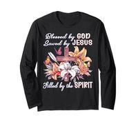 Benedetto da Dio Salvato da Gesù Riempito dallo Spirito Cristiano Maglia a Manica