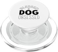 Benedetto e ossessionato dal cane amante dei cani divertente proprietario di animali domestici PopSockets PopGrip per MagSafe