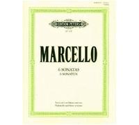 Benedetto Marcello: 6 Sonatas Op.2 - Cello/Piano. For Violoncello(Duetto), Accompagnamento di Pianoforte