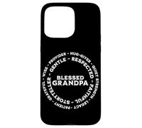 Benedetto Nonno Inspirational Nonno Tipografia Custodia per iPhone 15 Pro Max