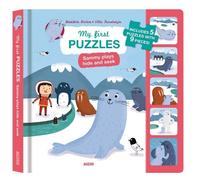 Bénédicte Rivière My First Puzzles: Sammy Plays Hide and Seek (Libro di cartone)