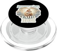 Benedizioni D'amore Fede Speranza Santa Maria Bambino Gesù Cristo PopSockets PopGrip per MagSafe