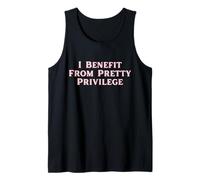 Beneficio da Pretty Privilege Divertente Y2K Canotta