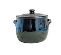 Benegiamo Arte e Terracotta BNG064 Pentola con Coperchio, Multicolore