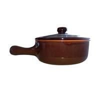 Benegiamo Arte E Terracotta BNG070 Padella 1M con Coperchio, 16 cm