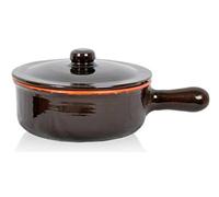 Benegiamo Arte E Terracotta BNG072 Padella 1M con Coperchio, 21 cm