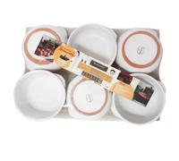 Benegiamo CERAMICHE Set 6 TEGAMINI Gnocchi Terracotta IDONEI per MICROONDE