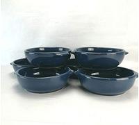 BENEGIAMO TEGAMINI Gnocchi Terracotta Blu 6 Pezzi Diametro 18CM