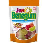 benegum junior ace frizz caramelle gommose con succo di frutta e vitamine a c e 90 g