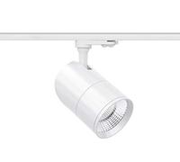 Beneito Faure 4439 Faretto per Binario Aston Bianco LED 20W Switch 2700k 3000K 4000k
