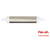 HQI TUBOLARE 13W RX7S 138MM 220V 360° LED Beneito Faure - Bianco caldo, R7S, 13W, 138 mm.