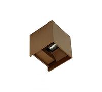Beneito Faure LEK Lampada Applique da Parete a LED Biemissione per Ambienti Marini - Corten, 4000°K LUCE NEUTR