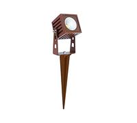 Beneito Faure Zas Quadrato Mini Proiettore a LED Regolabile da Terra per Esterno
