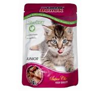 BENEK Bustina per gatti con pezzi di tacchino in salsa 100g