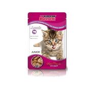 BENEK Super bustina per gatti con pezzi di ginepro in salsa 100g