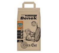 BENEK Super Corn Cat lettiera di mais per gatti profumo marino 14 l