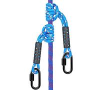 BeneLabel Poseidon Serie Prusik Loops Corda, di sicurezza, 48,3 cm, diametro 2/5", confezione da 2, blu