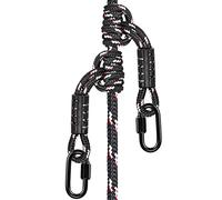 BeneLabel Poseidon Serie Prusik Loops Corda, di Sicurezza, 48,3 cm, Diametro 2/5", Confezione da 2, Nero