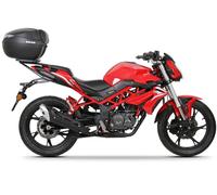 Benelli Bn 125 Portapacchi Posteriore Valigia Shad Nero Accessori Parte Viaggio
