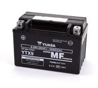 BENELLI IMPERIALE E4 E5 400 BATTERIA YUASA YTX9 ATTIVATA 2019 2024 96100P160000