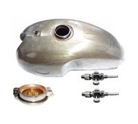 Benelli Mojave Cafe Racer 260 360 Benzina Tank & Ottone Rubinetto Dell'Acqua &