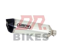 Benelli Trk 502 2017-2020 Arrow Race-Tech Alu Silenziatore Con Carburatore Tappo