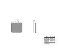 Benelli Ttnt 1130 Titanio - Kit Pastiglie Freno Anteriore - BREMBO - 38800589