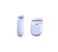Benepoint Confezione da 2 mini piegaciglia, con cuscinetto di ricambio per ciglia, kit portatile da viaggio per un trucco parziale e completo degli occhi (viola)