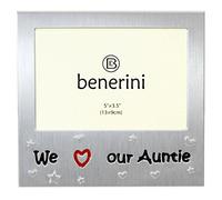 benerini ' We Love Our Auntie ' - Photo Picture Frame Gift - 5 x 3.5