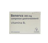 Benerva 300 mg Vitamina B1 20 compresse gastroresistenti