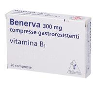 Benerva 300 mg Vitamina B1 20 compresse gastroresistenti