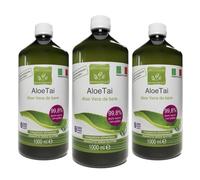 Benessence - Succo e Polpa di Aloe Vera Liquido da Bere Non Pastorizzato e Non F