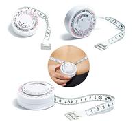 BENESSERE IN LINEA® Metro a Nastro con Calcolo BMI - Misurazione del Corpo per il Benessere Quotidiano con Metro Sarta - Metro Misure Corporee Vestiti Girovita Fianchi Torace Braccia - Fino a 150 cm